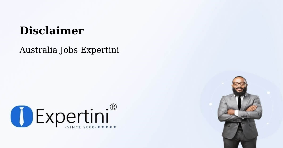 Disclaimer – Maclean - Australia Jobs Expertini